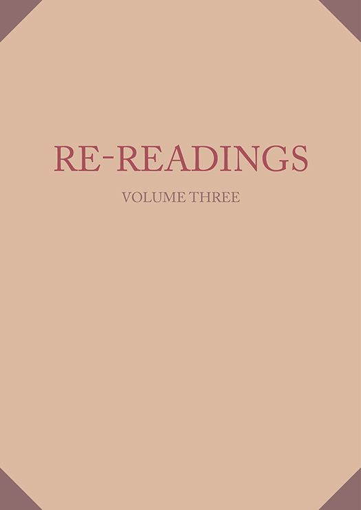 book cover - Re-readings